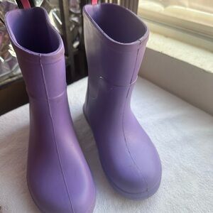 25-001 TOTE Purple Kids Rain Boots